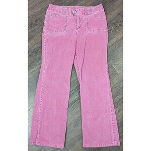 Sideout Corduroy Size 11, 33/30 Skateboard Pink Corduroy Women's PantsY2K